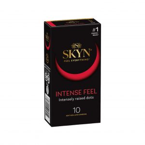 SKYN Intense Feel 10 vnt. prezervatyvai Skyn Intense Feel 10 vnt prezervatyvų dėžutė