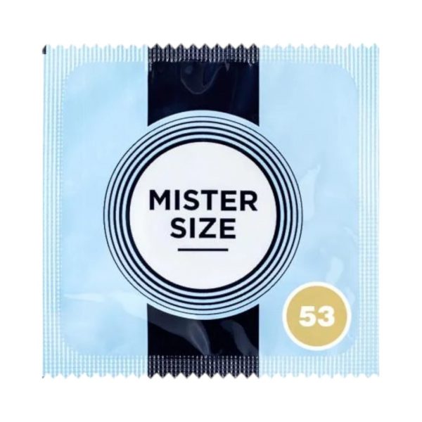Mister Size 53 mm prezervatyvai Mister Size 53 mm prezervatyvai