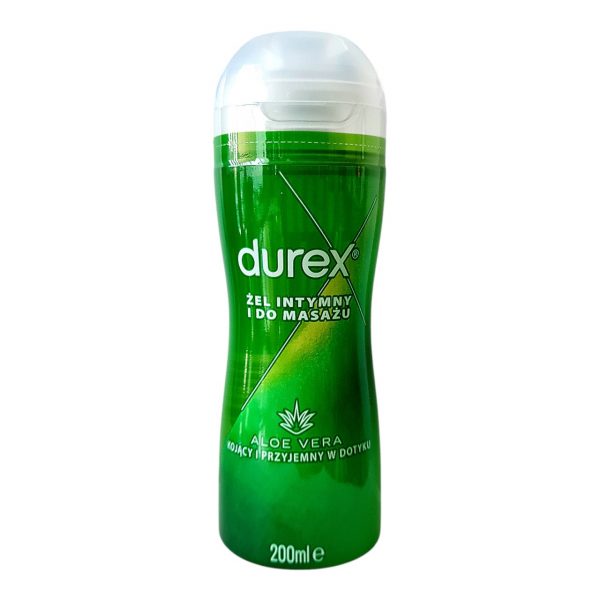 Durex Play Massage 2in1 Aloe 200 ml durex lubrikantai 2 Durex Play Massage 2 in 1 Aloe 200 ml