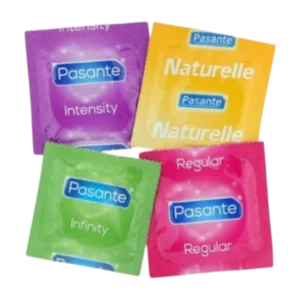 Pasante prezervatyvų rinkinys 80 vnt. 2 Pasante prezervatyvų rinkinys 80 vnt.