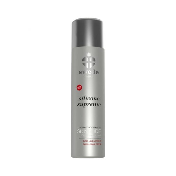 Swede Silicone Supreme Skinglide 100 ml aukščiausios kokybės lubrikantai Swede Silicone Supreme Skinglide 100 ml lubrikantas