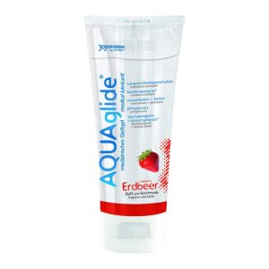 Aquaglide, JoyDivision Strawberry 100 ml lubrikantas AquaGlide Strawberry 100 ml
