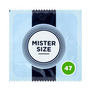 Mister Size 47 mm prezervatyvai Mister Size 47 mm prezervatyvai