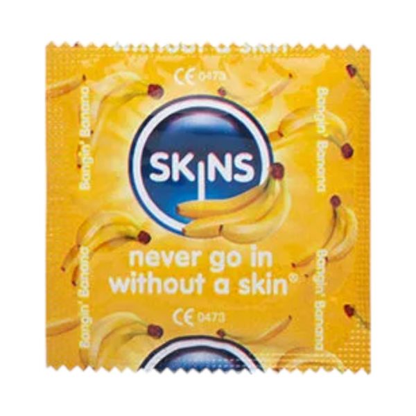 Skins Banana skins prezervatyvai Skins Banana prezervatyvai