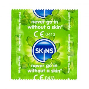Skins Mint skins prezervatyvai Skins Mint prezervatyvai