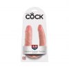 King Cock Medium Double Trouble dvigubas dildo