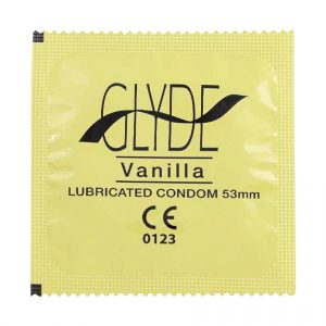 Glyde Vanilla prezervatyvai 2 Glyde Vanilla prezervatyvas