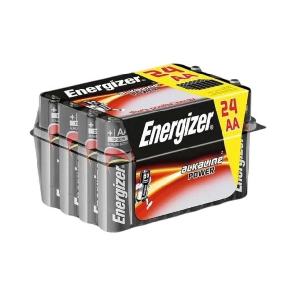 Energizer AA 24 vnt. kita Energizer AA 24 vnt. šarminiai elementai
