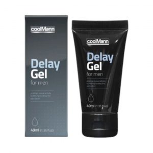 coolMann Delay Gel For Man afrodiziakas CoolMann Delay Gel For Man gelis vyrams