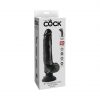 King Cock 9 Vibrating Cock With Balls vibruojantis dildo