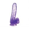 King Cock Clear 6“ Cock with Balls realistiškas dildo