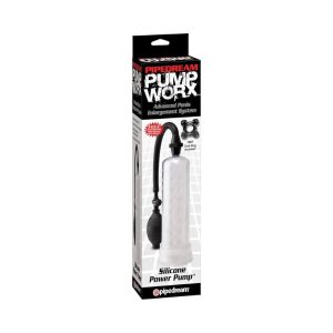Pump Worx Silicone Power Pump penio, Vaginos pompos 1 Pump Worx Silicone Power Pump penio pompa