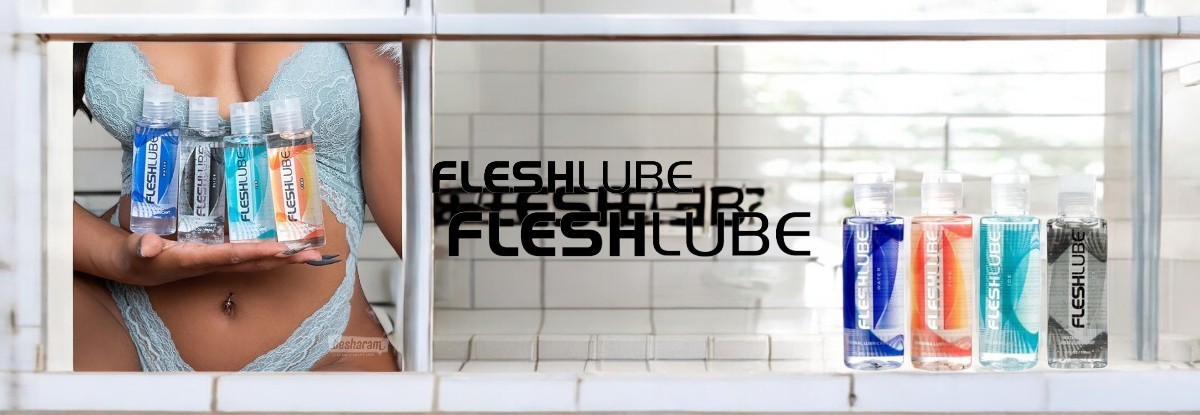 Fleshlube Fire 100 ml lubrikantas Fleshlube prekės ženklo puslapio iliustracija