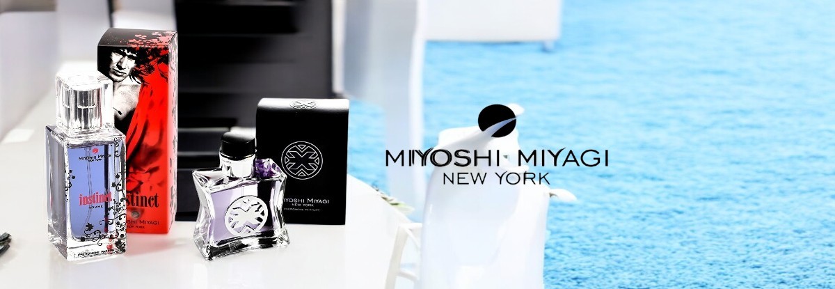 New York Pheromone For Men 2,4 ml feromonai vyrams Miyoshi Miyagi prekės ženklo puslapio iliustracija