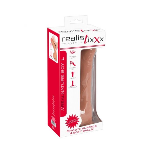 Realistixxx RealNature Boy L dildo, falo imitatorius 1 Realistixxx RealNature Boy L dildo