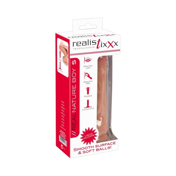 Realistixxx RealNature Boy S dildo, falo imitatorius 2 Realistixxx RealNature Boy S dildo