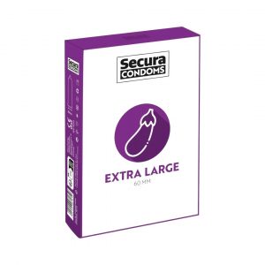 Secura Extra Large prezervatyvai Secura Extra Large prezervatyvas
