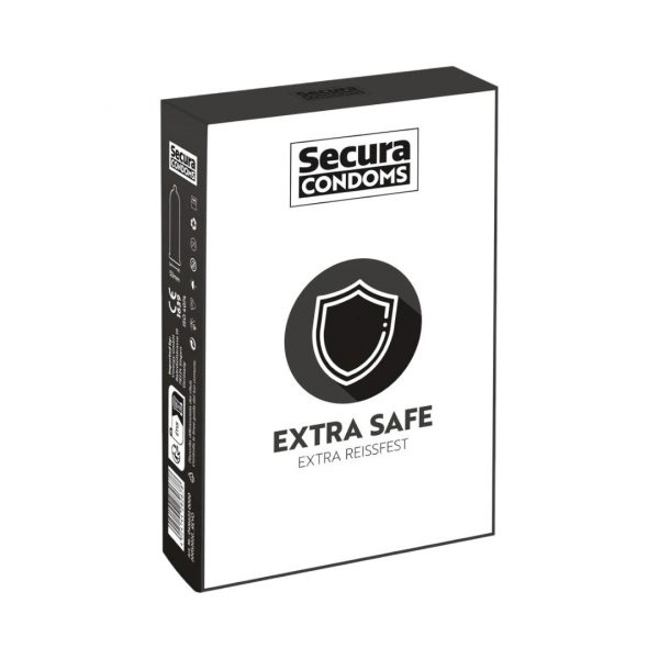 Secura Extra Safe prezervatyvai Secura Extra Safe prezervatyvai