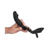 Black Velvets Ring & Vibro Plug vibruojantis analinis zaislas