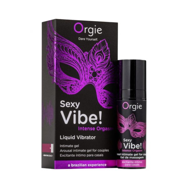 Orgie Sexy Vibe Intense Orgasm afrodiziakas Orgie Sexy Vibe Intense Orgasm stimuliuojantis gelis
