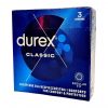 Durex Classic 3 vnt. prezervatyvų dėžutė