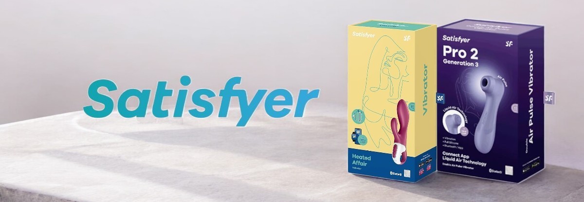Satisfyer Fierce rinkinys masturbatorius 1 Satisfyer prekės ženklo puslapio iliustracija