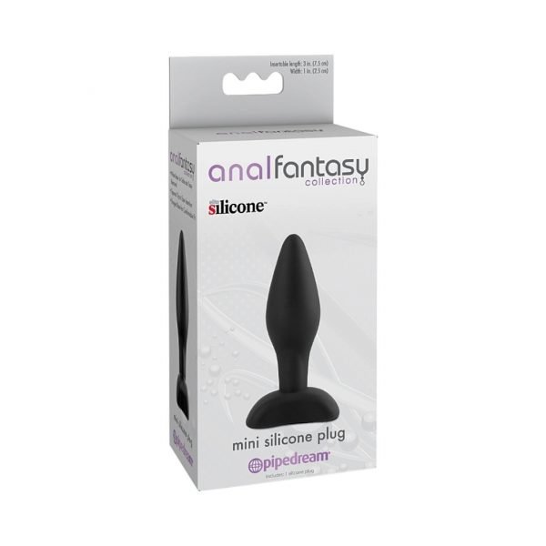 Anal fantasy Mini Silicone Plug analinis žaislas 1 Pipedream Anal Fantasy Mini Silicone Plug analinis kaištis