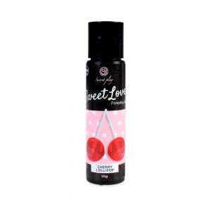 Secret Play Cherry Lollipop lubrikantas Secret Play Cherry Lollipop gelis