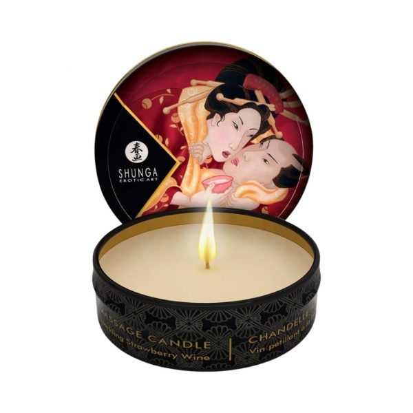 Shunga Mini Massage Candle Romance 30 ml kita Shunga Mini Massage Candle Romance 30 ml masažinė žvakė