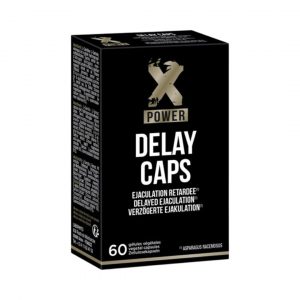 X Power Delay Caps afrodiziakas X Power Delay Caps-maisto papildas