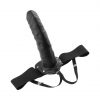 Fetish Fantasy 8 Hollow Strap-on Black dildo