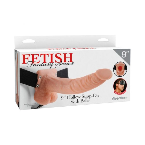 Series 9 Hollow Strap-on With Balls strap on 1 Fetish Fantasy Series 9 Hollow Strap-on With Balls dildo