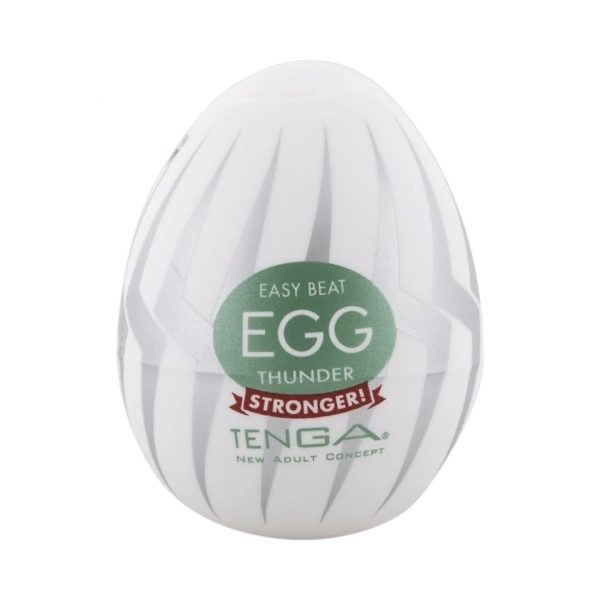 Tenga Egg Thunder tenga masturbatoriai 1 Tenga Egg Thunder masturbatorius