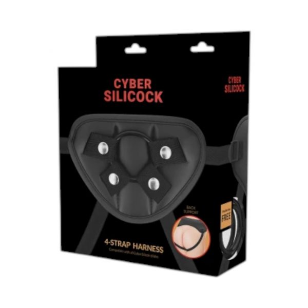 You2Toys Cyber Silicock Strap On Harness strap on diržai 1 Cyber Silicock Strap On Harness strap-on diržas