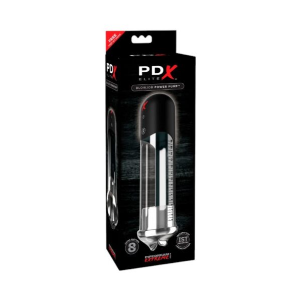 PDX Elite Blowjob Power Pump masturbatorius 4 PDX Elite Blowjob Power Pump vyriskas masturbatorius