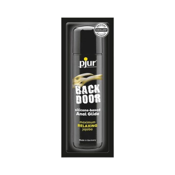 Pjur Pjur Back Door Relaxing Anal Glide 1,5 ml lubrikantas Pjur Back Door Relaxing Anal Glide 1,5 ml lubrikanto mėginelis