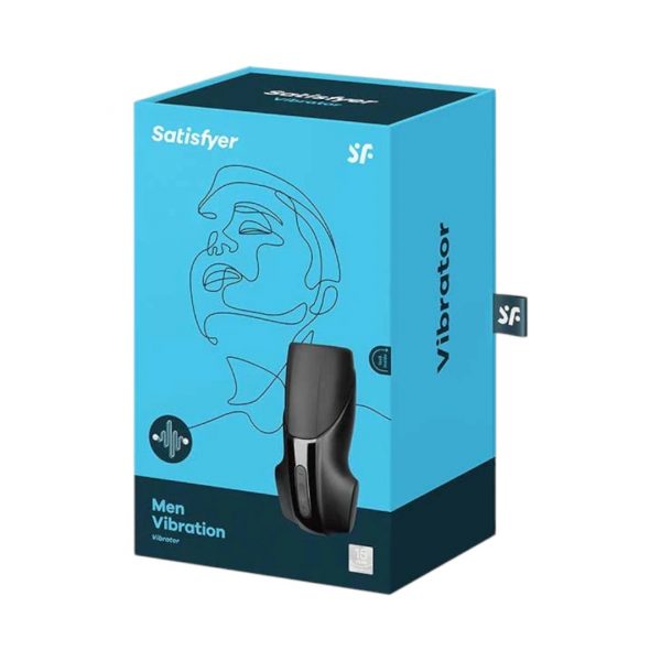 Satisfyer Men Vibration masturbatorius 1 Satisfyer Men Vibration vyriskas masturbatorius