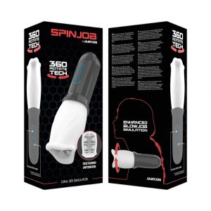 Spinjob 360 Rotate Tech masturbatorius 1 Spinjob 360 Rotate Tech vyriskas masturbatorius