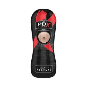 PDX Elite Anal Vibrating Stroker masturbatorius 1 PDX Elite Anal Vibrating Stroker analinis masturbatorius