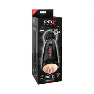PDX Elite Dirty Talk Starter Stroker masturbatorius 1 PDX Elite Dirty Talk Starter Stroker mastubatorius