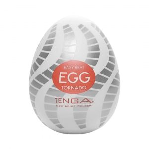 Tenga Egg Tornado masturbatorius 1 Tenga Egg Tornado kišeninis masturbatorius