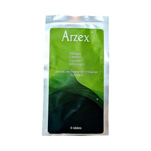 Arzex Green 6 vnt. maisto papildai vyrams 2 Arzex Green 6 vnt. maisto papildas vyrams erekcijai stiprinti