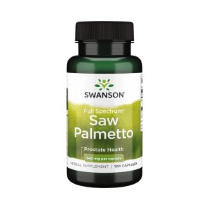 Swanson Saw Palmetto afrodiziakas Swanson Saw Palmetto 100 kaps. maisto papildas