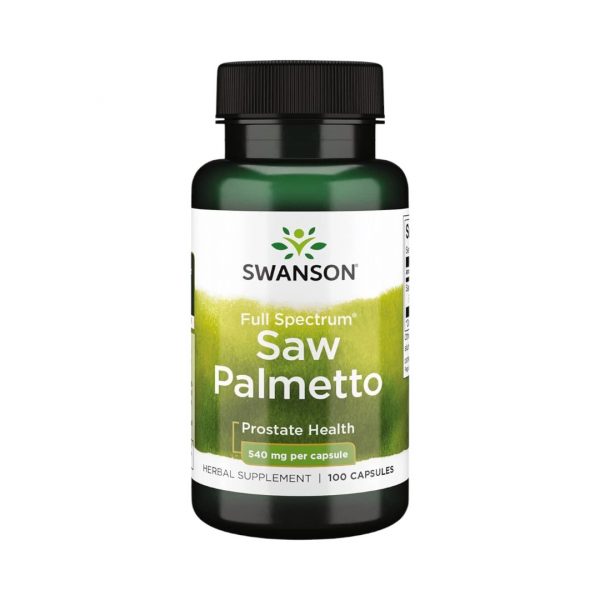 Swanson Saw Palmetto afrodiziakas Swanson Saw Palmetto 100 kaps. maisto papildas