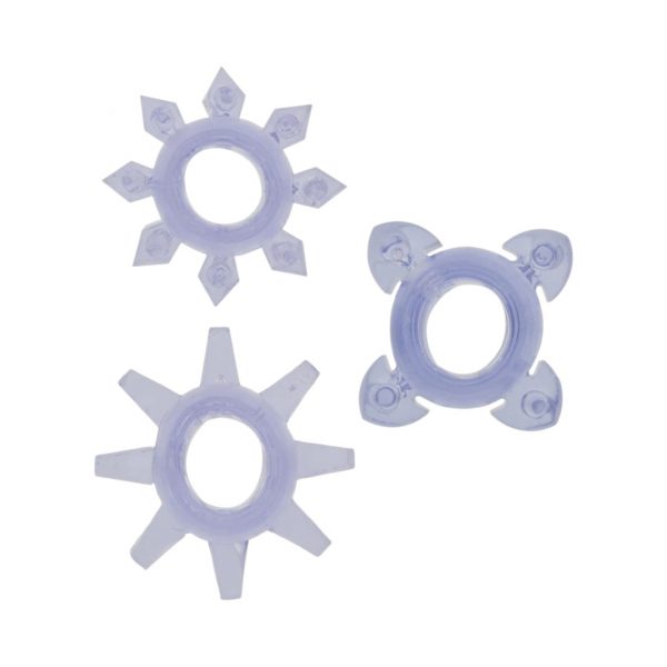 Toyjoy Tickle C-Rings penio žiedas 3 ToyJoy Tickle C-Rings penio žiedai