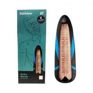 Satisfyer Men Sleeve Kinky Waves masturbatorius 1 Satisfyer Men Sleeve Kinky Waves