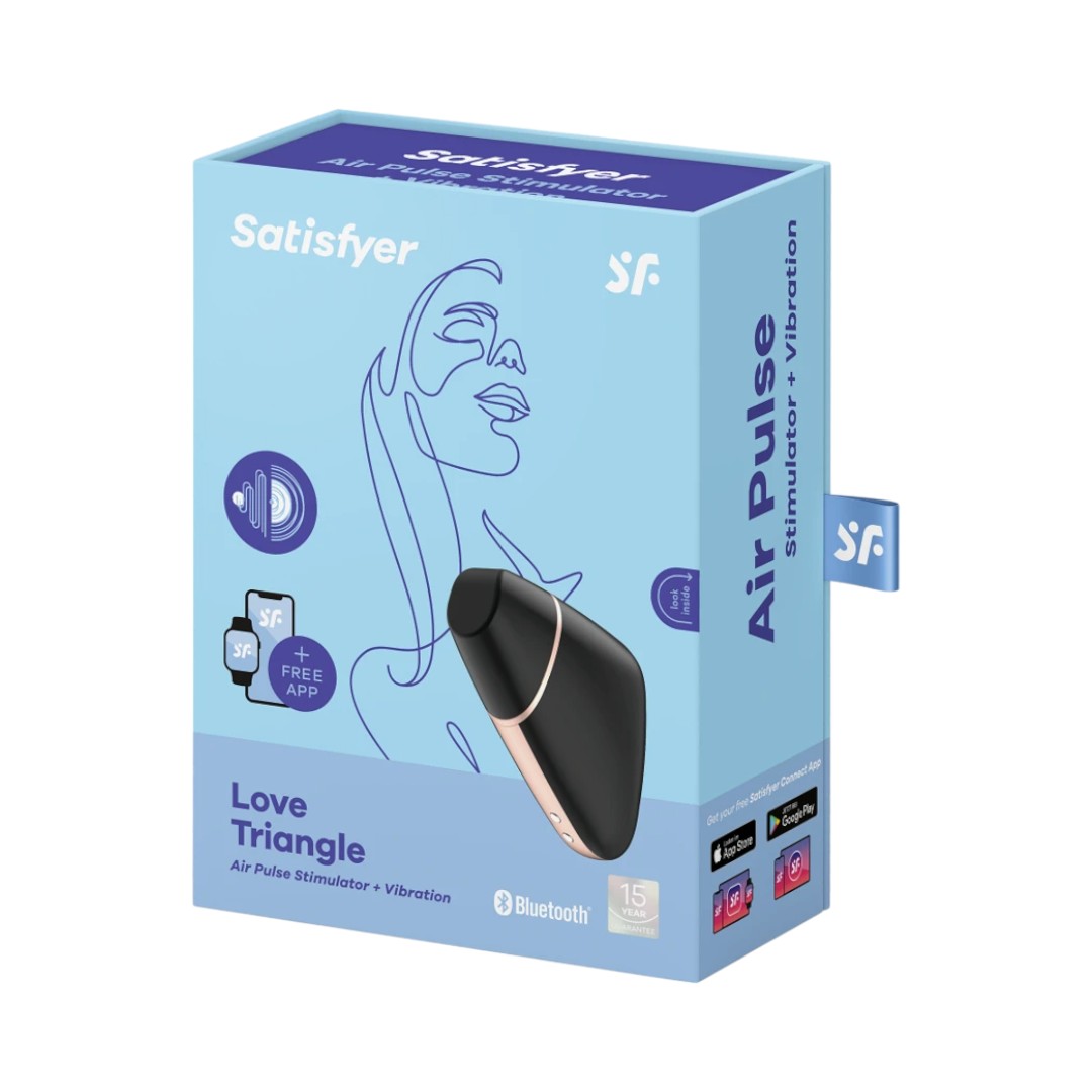 Satisfyer Love Triangle klitorio stimuliatoriai 1 Satisfyer Love Triangle klitorio stimuliatorius Satisfyer Love Triangle klitorio stimuliatoriai 1 Satisfyer Love Triangle klitorio stimuliatorius