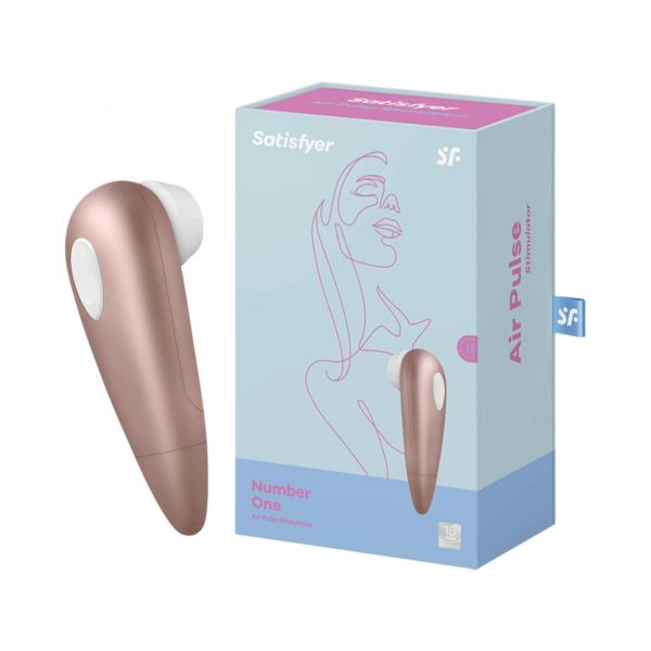 Satisfyer Number One vibratorius 1 Satisfyer Number One klitorio stimuliatorius