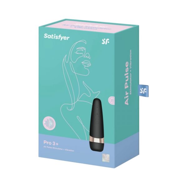 Satisfyer Pro 3+ vibratorius 1 Satisfyer Pro 3+ klitorio stimuliatorius