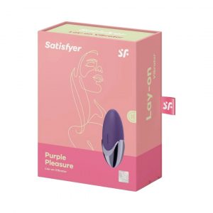 Satisfyer Purple Pleasure vibratorius 1 Satisfyer Purple Pleasure klitorio stimuliatorius